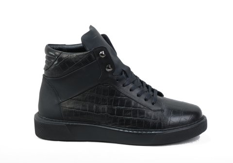 4222 KROKODİL GİZLİ TOPUKLU BOY UZATAN SNEAKER