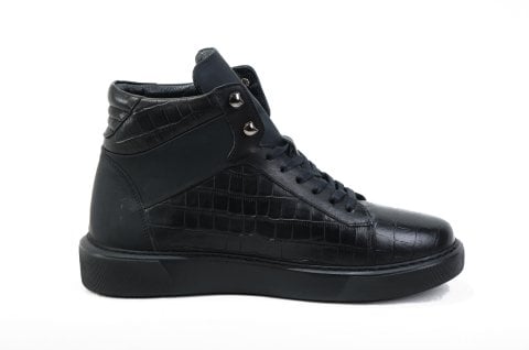 4222 KROKODİL GİZLİ TOPUKLU BOY UZATAN SNEAKER