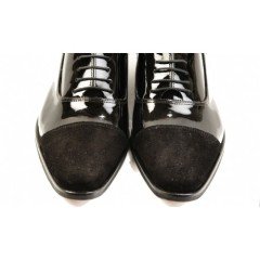 Süet Rugan Arajman Boy Uzatan Ayakkabı