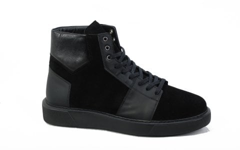 4234 SİYAH GİZLİ TOPUKLU SPOR BOT