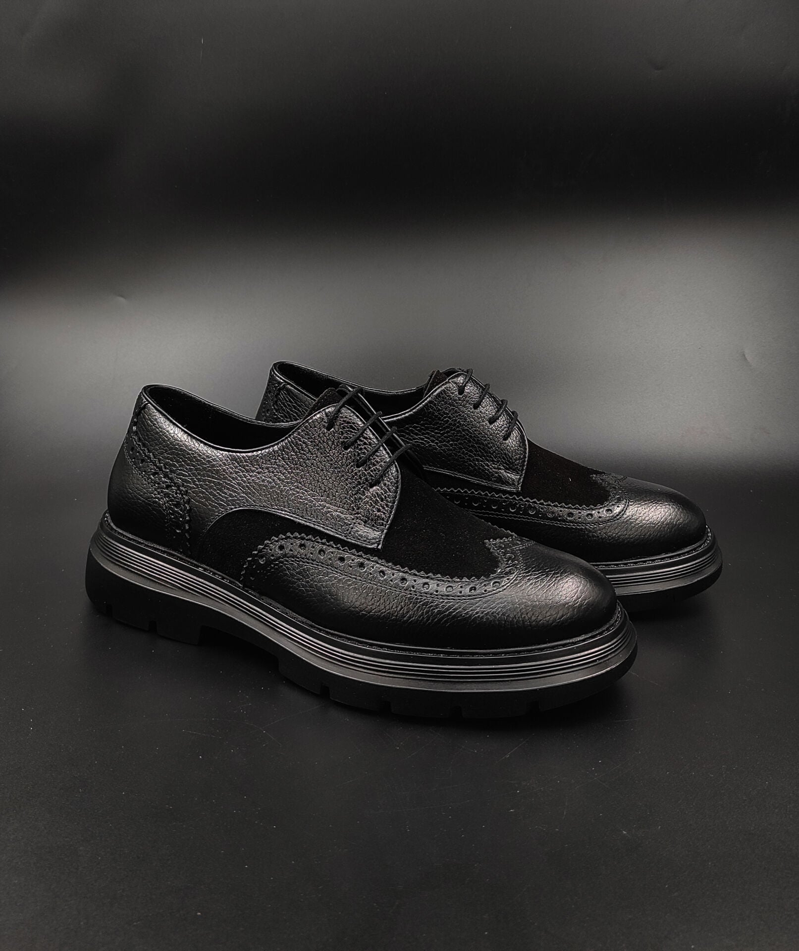 1986 YÜKSEK TABANLI GİZLİ TOPUKLU BOYU UZATAN AYAKKABI 41 - +8 CM