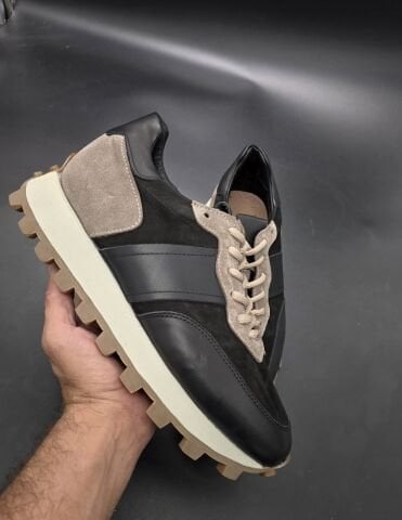 2020 SİYAH-KUM ALİ MERCAN GİZLİ TOPUKLU BOY UZATAN AYAKKABI