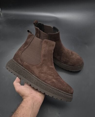 3410 NEW BROWN MODERN DESİNG BOY UZATAN BOT