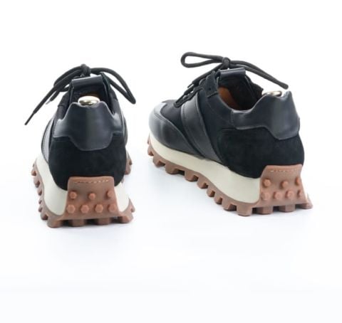 ALİ MERCAN PREMİUM 2020 SİYAH YÜKSEK TABAN BOY UZATAN AYAKKABI