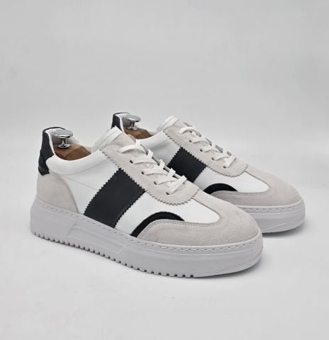 303 BEYAZ GİZLİ TOPUKLU BOY UZATAN SNEAKER