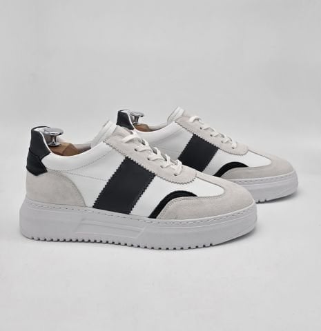 303 BEYAZ GİZLİ TOPUKLU BOY UZATAN SNEAKER