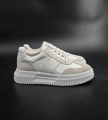 303 BEYAZ GİZLİ TOPUKLU BOY UZATAN SNEAKER