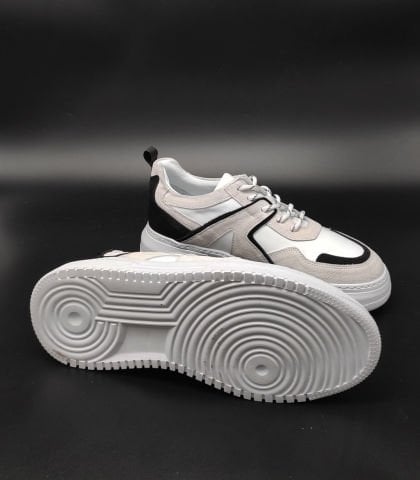 ALİ MERCAN PREMİUM BEYAZ YÜKSEK TABAN BOY UZATAN AYAKKABI