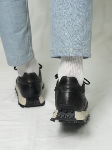 7632  DERİ GİZLİ TOPUKLU SPOR AYAKKABI