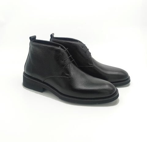 8735 SİYAH DOLAPLI GİZLİ TOPUKLU BOT