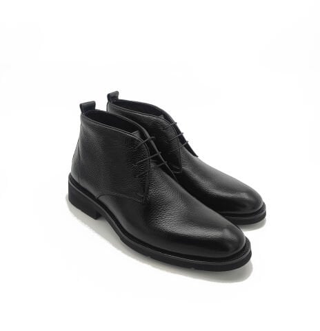 8735 SİYAH DOLAPLI GİZLİ TOPUKLU BOT