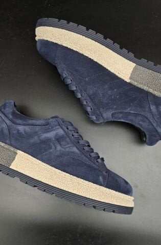 5115  NAVYBLUE  DESİNG GİZLİ TOPUKLU BOYU UZATAN AYAKKABI