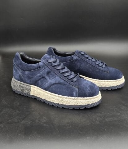 5115  NAVYBLUE  DESİNG GİZLİ TOPUKLU BOYU UZATAN AYAKKABI