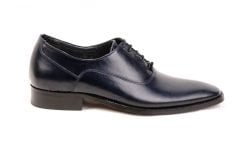 536 Lacivert Tasarım Gizli Topuklu Amat Ayakkabı