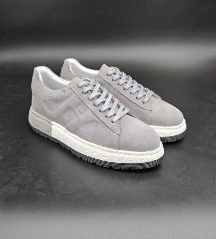 5115  GRAY  DESİNG GİZLİ TOPUKLU BOYU UZATAN AYAKKABI