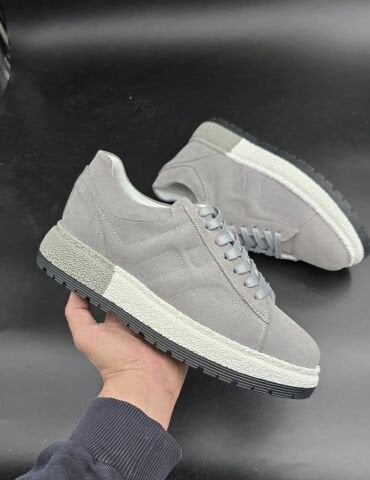 5115  GRAY  DESİNG GİZLİ TOPUKLU BOYU UZATAN AYAKKABI