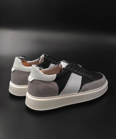 6699 GİZLİ TOPUKLU BOY UZATAN YÜKSEK TABAN SNEAKER AYAKKABI
