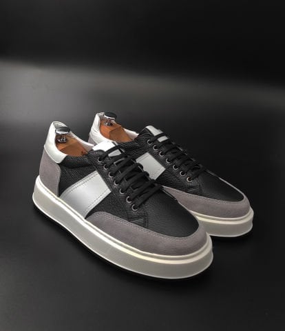 6699 GİZLİ TOPUKLU BOY UZATAN YÜKSEK TABAN SNEAKER AYAKKABI
