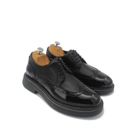 8720 OXFORD YÜKSEK TABANLI BOY UZATAN  AYAKKABI