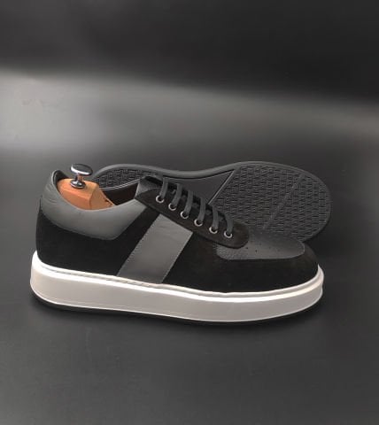 6698 GİZLİ TOPUKLU BOY UZATAN YÜKSEK TABAN SNEAKER AYAKKABI