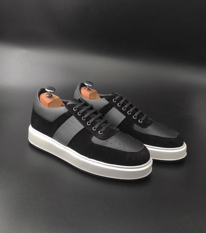 6698 GİZLİ TOPUKLU BOY UZATAN YÜKSEK TABAN SNEAKER AYAKKABI