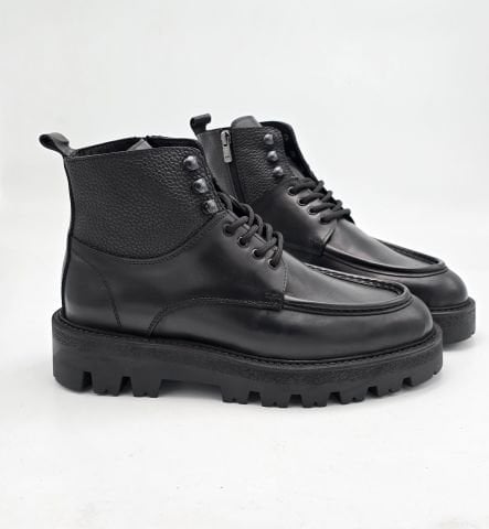 700 SİYAH GİZLİ TOPUKLU BOY UZATAN BOT