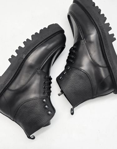 700 SİYAH GİZLİ TOPUKLU BOY UZATAN BOT