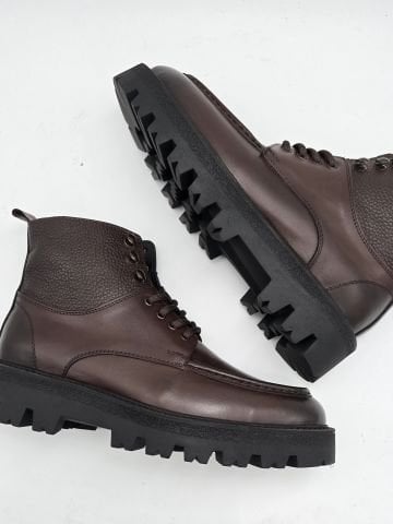 701 KAHVE GİZLİ TOPUKLU BOY UZATAN BOT