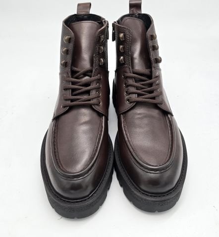 701 KAHVE GİZLİ TOPUKLU BOY UZATAN BOT