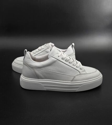5432 BEYAZ GİZLİ TOPUKLU BOY UZATAN SNEAKER