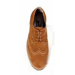 TASARIM Süet Oxford Taba Boy Uzatan Ayakkabı
